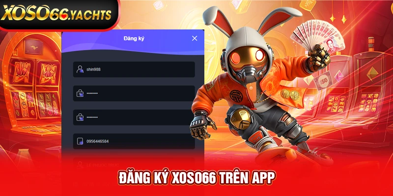 Đăng ký Xoso66 trên app